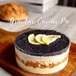 Gravlax Caviar Pie - Cakes by Gel Salonga